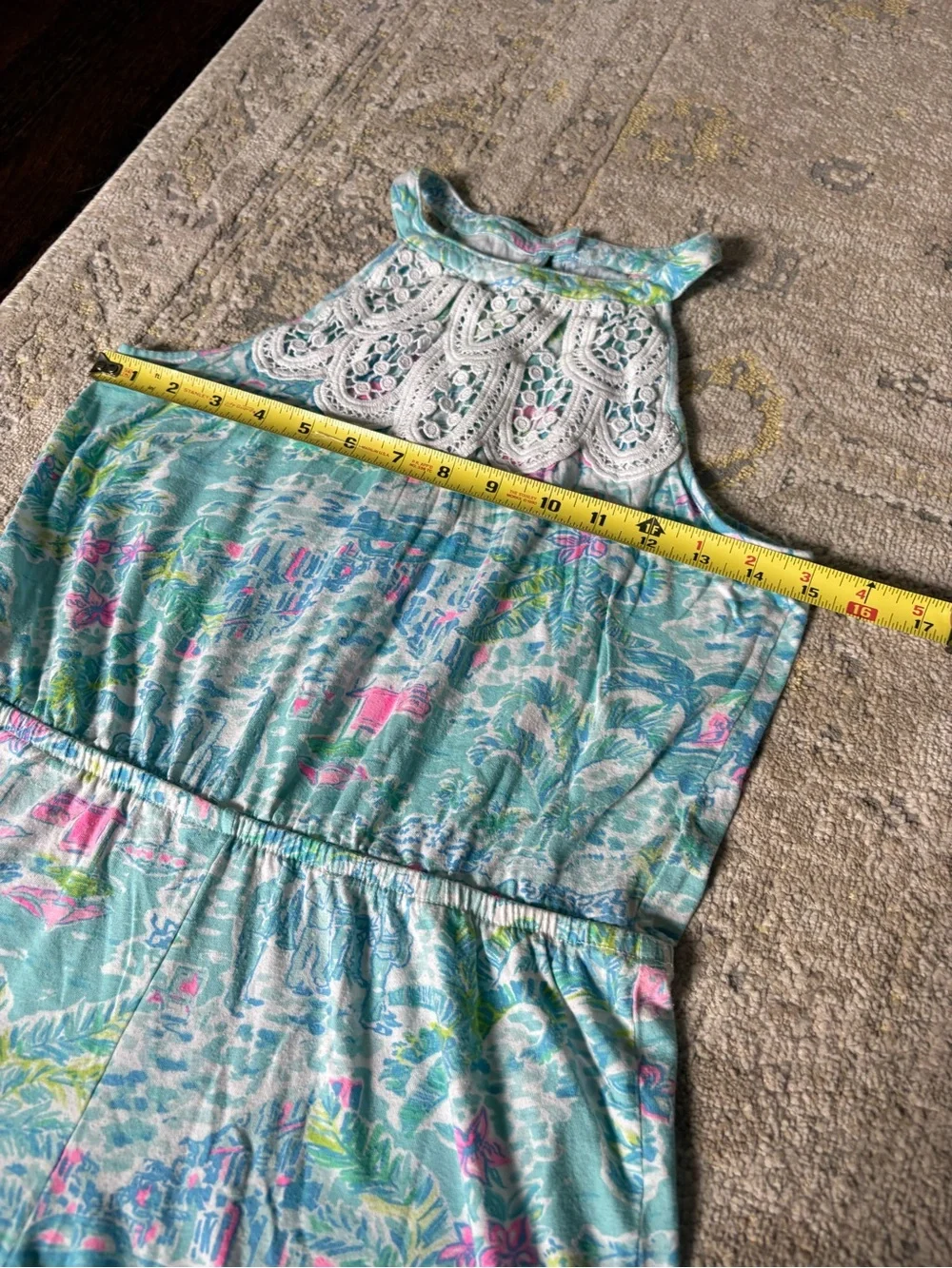 Lilly Pulitzer Big Girls Romper XL 12-14